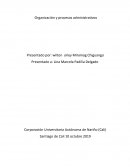 Organización y procesos administrativos