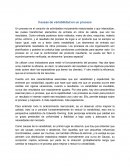 Causas de variabilidad en un proceso