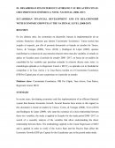EL DESARROLLO FINANCIERO ECUATORIANO Y SU RELACIÓN CON EL CRECIMIENTO ECONÓMICO A NIVEL NACIONAL