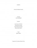 Procesos Psicológicos Sociales . CASO AGRESIÓN