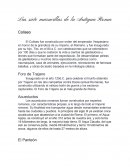 Las siete maravillas de la Antigua Roma