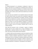 Reflexión La “sociedad hipermoderna”