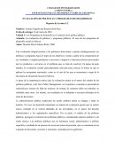 Evaluación de políticas y programas publicos