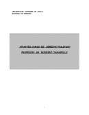DERECHO POLITICO ES LA RAMA DEL DERECHO PUBLICO