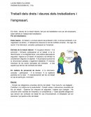 Treball dels drets i deures dels treballadors i l'empresari