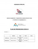 PLAN DE PREVENCION COVID-19