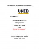Ensayo “la tolerancia”