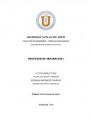 QUIMICA. PROCESOS DE SEPARACION I