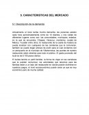 Caracteristicas del mercado