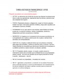TAREA ESTADOS FINANCIEROS Y IFRS