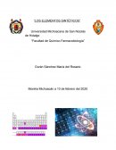 Los elementos sintéticos