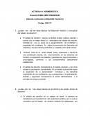Actividad Hermeneutica ¿Cuáles son las tres ideas básicas del desarrollo histórico y conceptual del estado de derecho?