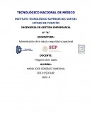 Administración de la Salud y Seguridad Ocupacional