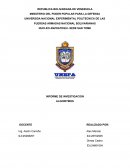 INFORME DE INVESTIGACION ALGORITMOS