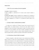 Solución Taller CASO 1 (Si es un acto conforme al derecho de igualdad)