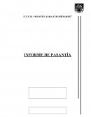 INFORME DE PASANTIA empresa CVG BAUXILUM