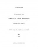 Administracion y control de inventarios. Actividad estudio de caso