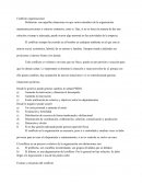 Conflicto organizacional