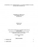 ANÁLISIS DE LA YUCA PERTENECIENTE A LAS APUESTAS PRODUCTIVAS DEL DEPARTAMENTO DE BOLÍVAR
