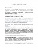 BLOG: TIPOS DE SOCIEDAD Y EMPRESA