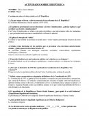 Cuestionario II República