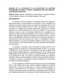 Analisis de la demarcación de las grandes extensiones de tierras indígenas en Venezuela