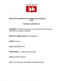 Procesos que caracterizan el desarrollo léxico