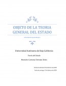 Objeto de la Teoria del Estado