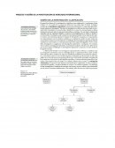 PROCESO Y DISEÑO DE LA INVESTIGACION DE MERCADOS INTERNACIONAL