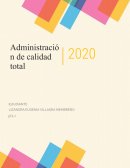 Administración de calidad