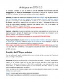 ANTICIPOS, CONCEPTO Y FACTURACION