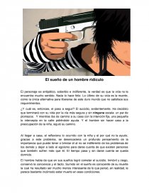 Sueño de un hombre ridiculo. Página 1