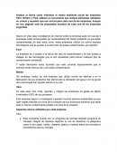 Medio ambiente social las empresas Vitro, Bimbo y Ford