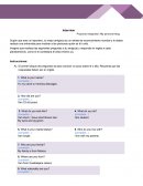 Act inglés 2 módulo 8 Interview