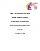 Ser social y diversidad cultural