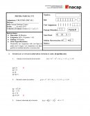 Pauta 2° Prueba de Cálculo