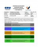 Ensayo Problemas OEE