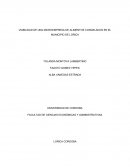 VIABILIDAD DE UNA MICROEMPRESA DE ALIMENTOS CONGELADOS EN EL MUNICIPIO DE LORICA