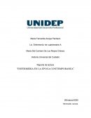 Enfermeria en la epoca contemporanea