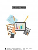 Áreas compras, producción