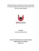 Análisis del impacto a nivel laboral que tienen los estereotipos de los jóvenes habitantes del barrio san Carlos tunal de 18 a 25 años de la ciudad de Bogotá