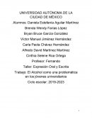 El Alcohol como una problemática en los jóvenes universitarios