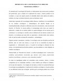 IMPORTANCIA DE LA SOCIOLOGIA EN EL DERECHO
