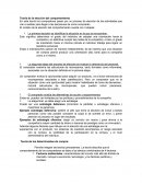 Teoría de la elección del comportamiento