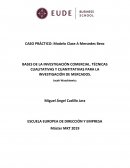 CASO PRÁCTICO: Modelo Clase A Mercedes Benz