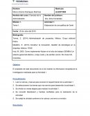 Actividad 1 Elaboracion de grafica de Gantt