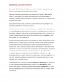 Es el derecho de la administración pública
