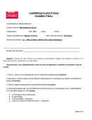 Examen final de Mercadotecnia Social