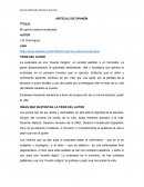 Mi opinión sobre la eutanasia