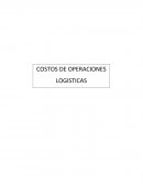 Actividad N°1 Costos de operaciones logisticas